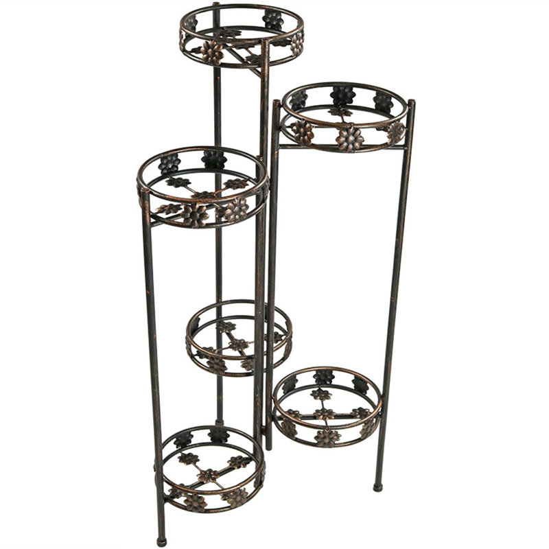 Winston Porter Highlandville Metal Weather Resistant Plant Stand